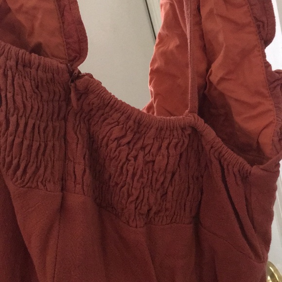 SheShow XL Pantone Burnt Orange “Cottage” Dress *NWOT* - Picture 4 of 4